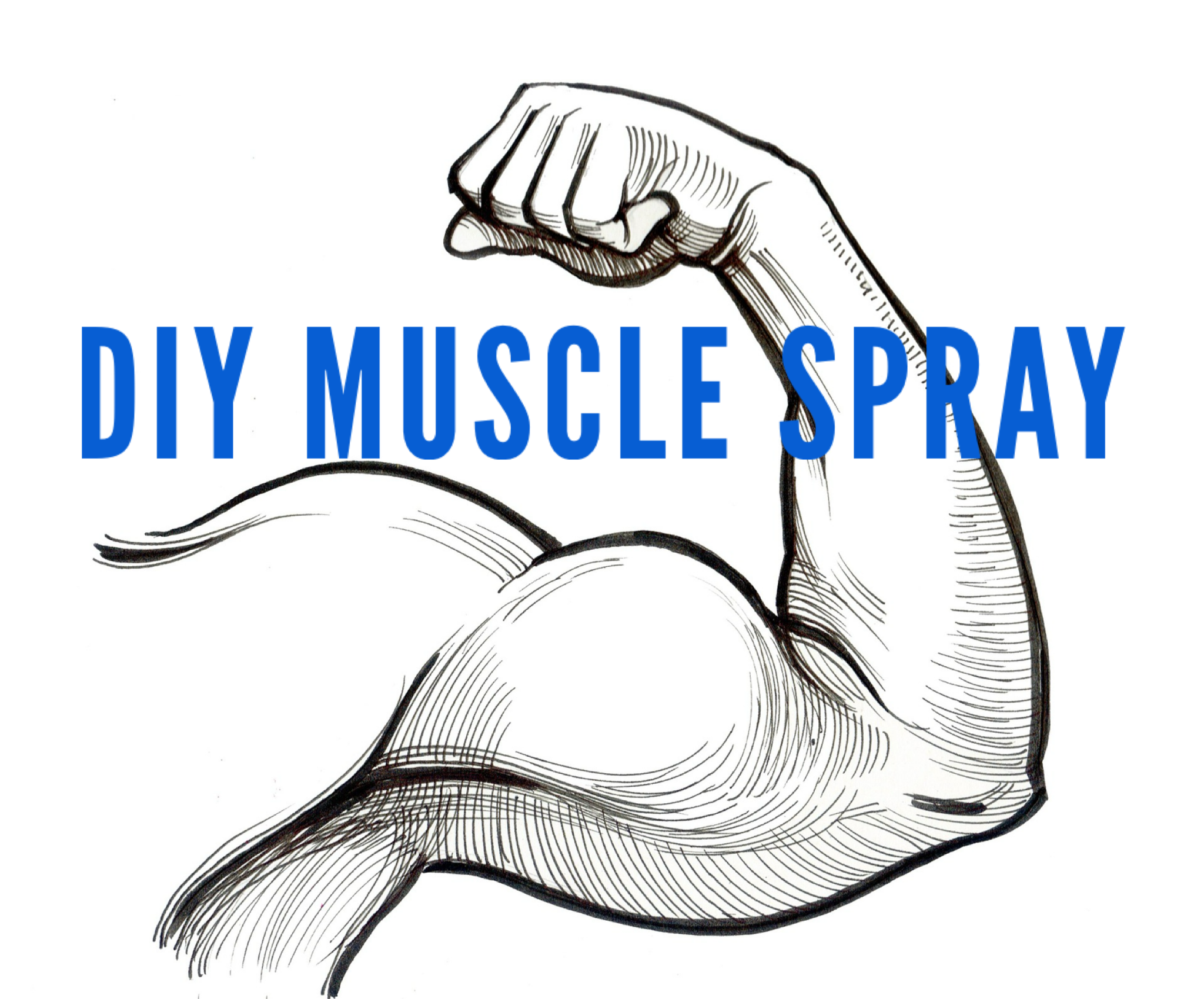 DIY Muscle Spray