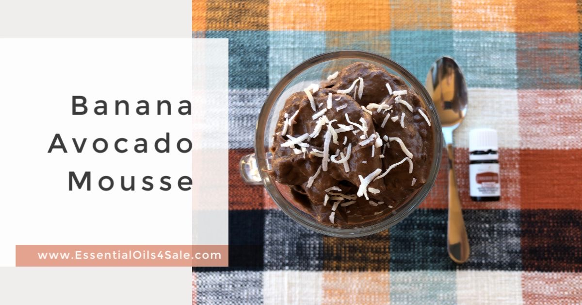 Easy Peasy Banana Avocado Mousse