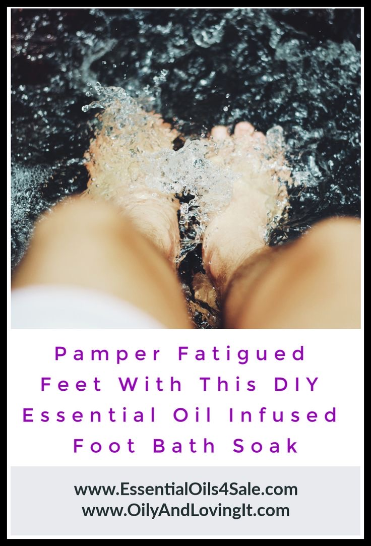 Pamper Fatigued Feet With This DIY Essential Oil Infused Foot Bath Soak
