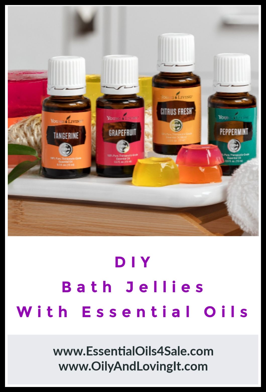 How To Make Bath Jellies With Essential Oils