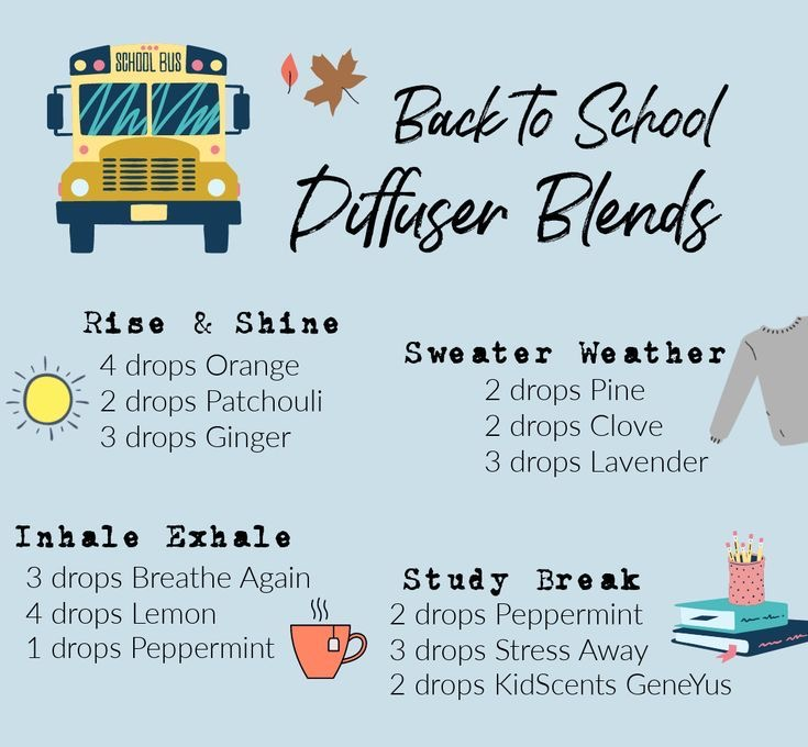 Make Back To School Easier With Essential Oils