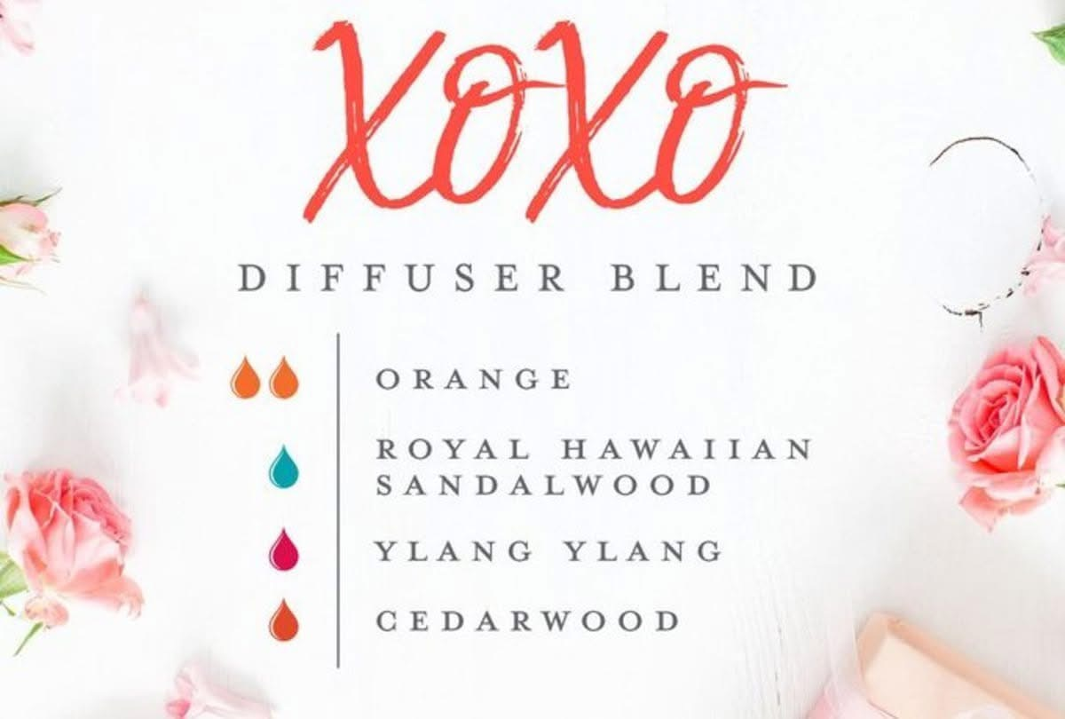 XOXO Love Is In The Air Essential Oil Diffuser Blend