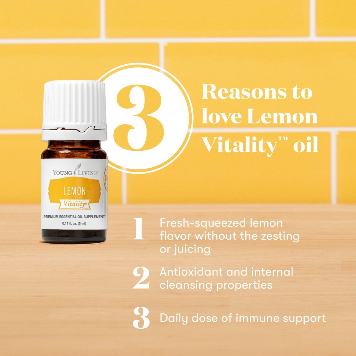 3 Reasons To Love Lemon Vitality Oil From Young Living