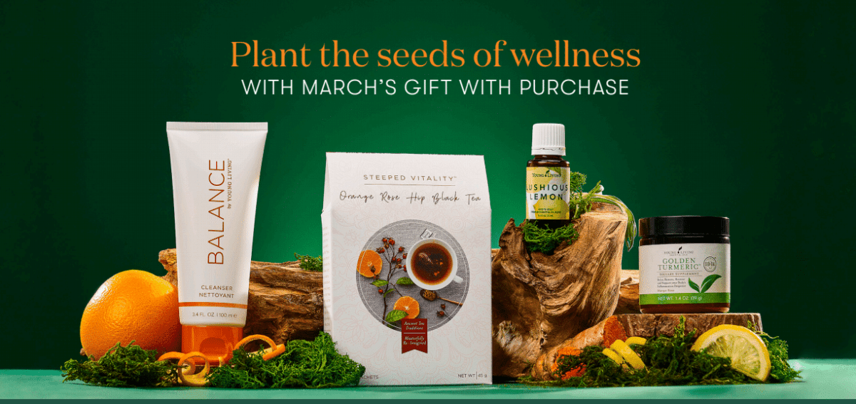 Young Living’s March Gifts With Purchase Promo