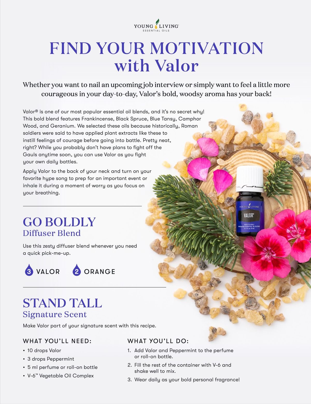 Find Your Motivation With Valor Essential Oil Blend
