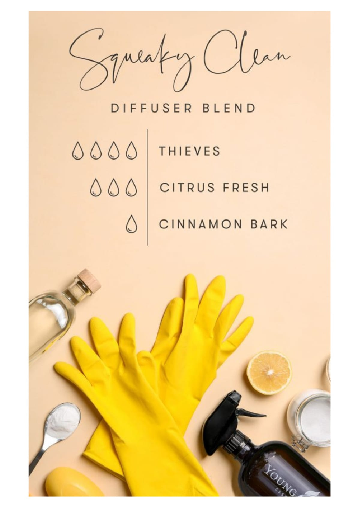 Squeaky clean diffuser blend